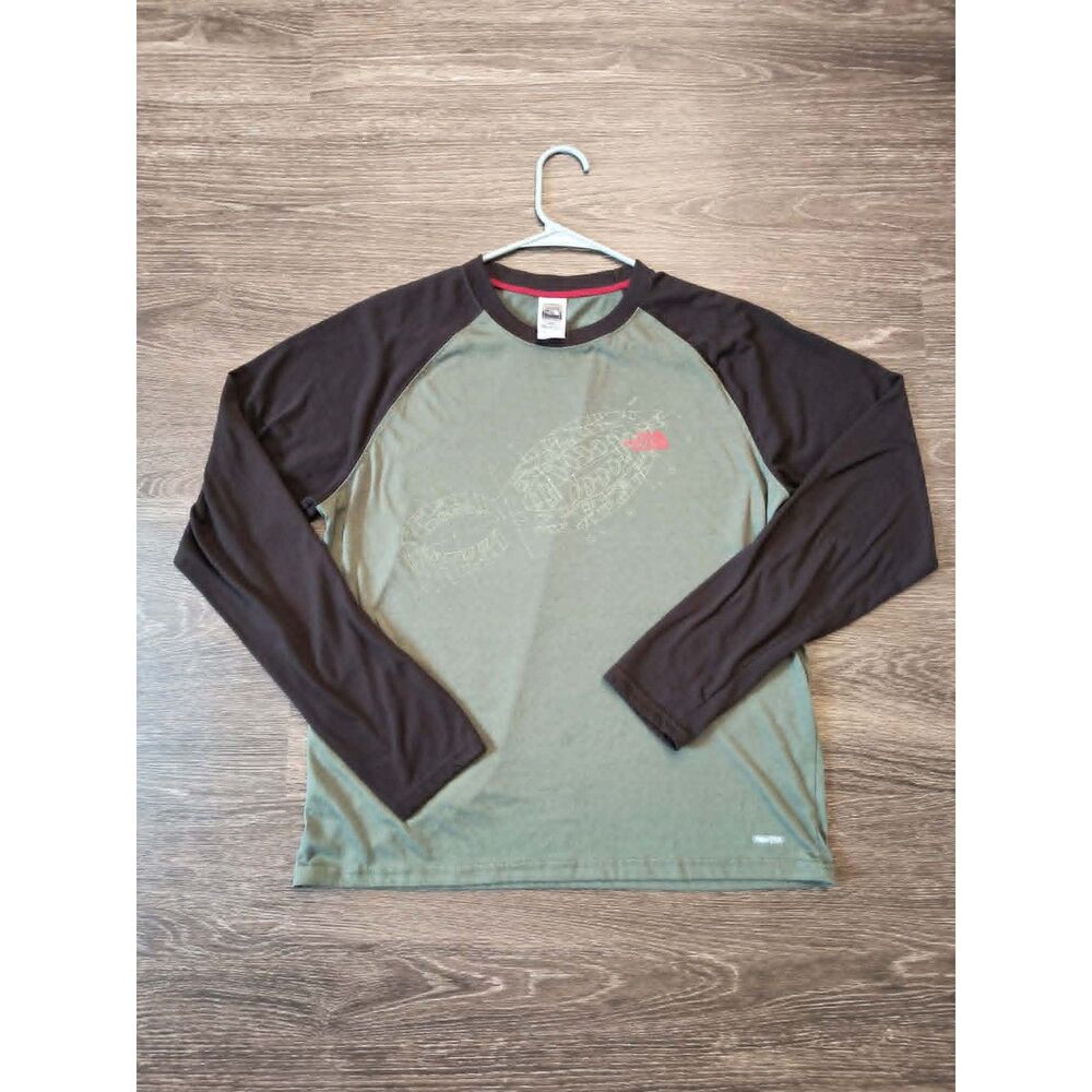 The North Face Two Tone long sleeve men's sweatshirt Crewneck Size Medium